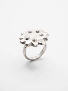 Camille Paloma Walton: Blossom Ring ~ Silver & Spinal