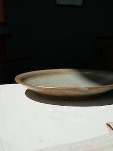 Nicola Shuttleworth: Large Platter II ~ Cabbage Leaf