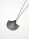 Hollow Necklace ~ Black Nephrite (Cowell, Australia)