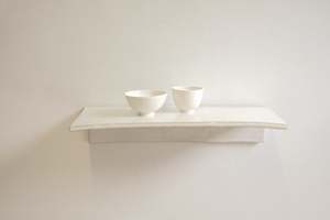 White Ceramic Shelf