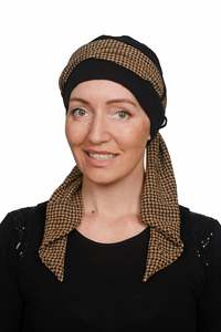 Scarf Hats: Checkerboard Scarf Hat