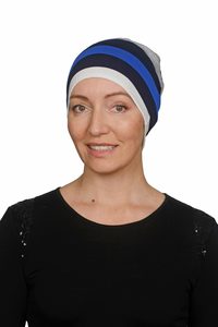 Nightcaps: Azure Stripe Nightcap