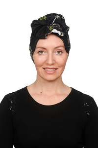 Bamboo Flower Turban