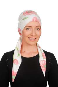 Powder Pink Wrap n Twist Hat