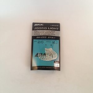 Light Jigging Hooks (BKK 8070- 3X- NP) Kaveman Tackle
