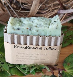 Kawakawa & Tallow Body Soap - Kawakawa Kottage Krafts