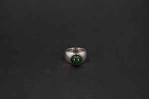 Pounamu Band ring kawakawastone