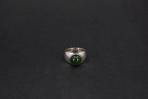 New Zealand Jade Band Ring kawakawastone