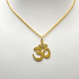 22ct Gold Om Pendant – Kaysons