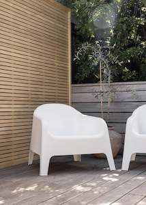 Chairs: Luar Chair / White