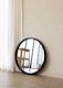 Teak Aura Mirror 80cm / Black