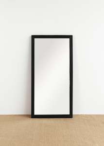 Mirrors: Alfred Teak Mirror / Small / Black