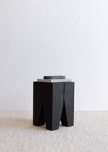 Stumps Side Tables: Jax Stump / Black