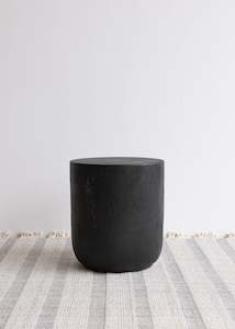 Stumps Side Tables: The Faith Stump / Black
