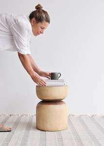 Stumps Side Tables: Fred Stump / Natural