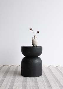 Stumps Side Tables: Fred Stump / Black