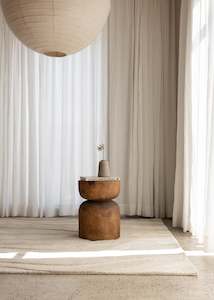 Stumps Side Tables: Fred Stump / Walnut