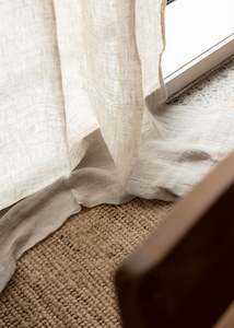 Puro Sheer Linen Curtains / Natural