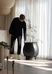 Eco Pots: Tas Pot Extra Large / Black