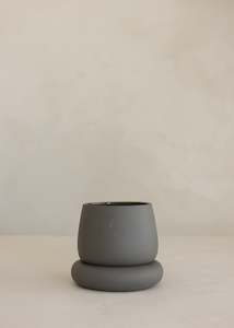 Eco Pots: Cloud Planter 17.5cm  x 15cm  / Forest Green