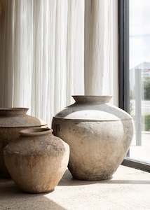 Eco Pots: Antique Terracotta Water Pot / Large