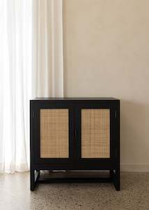 Cabinet: Alba Cabinet 90 / Black & Bleach
