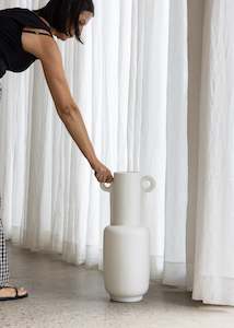 Sale: Ruku Vase / Ivory