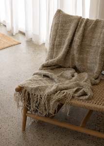 New: Wabi Throw / Natural