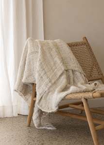 New: Wabi Throw / Ivory