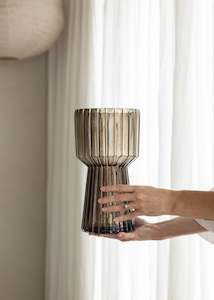 Vases: Zaira Vase / Mocha