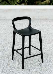 June Collection: Nala Stool / Black