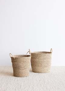 Elsa Sisal Basket Set Of 2 / Natural