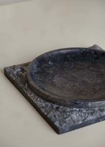 Decor: Yuto Marble Bowl / Black