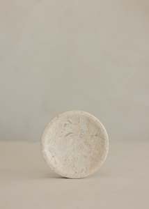 Wooden Bowls: Rini Marble Tray / Cream