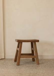 Stools 1: Zuri Stool / Dark Teak