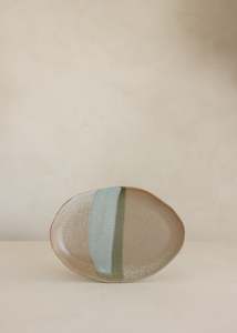 Robert Gordon: Tate Oval Platter / Green
