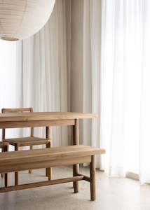 Dining Tables: Parlour Dining Table / Dark Teak