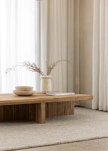 Coffee And Side Tables: Maeve Coffee Table / Natural