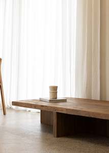 Coffee And Side Tables: Maeve Coffee Table / Dark Teak