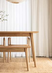 Vaasa Oak Bench Seat / Natural