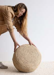 Mila Sisal Pouf / Natural 45cm
