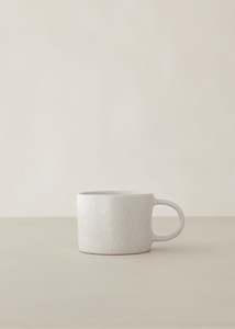 Mugs Glassware: Agni Cup / Speckled White