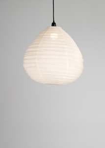 Malam Linen Lantern / Off  White