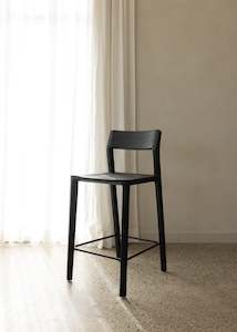 Stools 1: Glide Luxe Bar Stool / Black