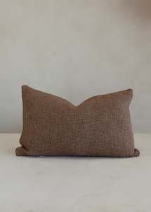 Cushions: Cyprian Lumbar Cushion Cover / Cocoa