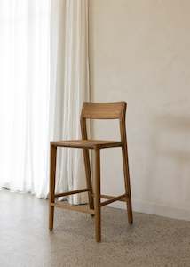 Furniture: Glide Luxe Stool / Natural