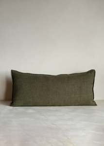Flaxmill Lodge Cushion / Winter Moss