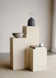 Furniture: Mirra Plinth / Natural