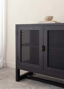 Furniture: Alba Teak Sideboard / Black