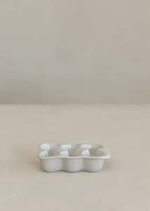 Garden To Table Egg Crate 6 Cup / White